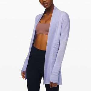 SIT IN LOTUS WRAP II Heathered Lavender Dusk Sz 6